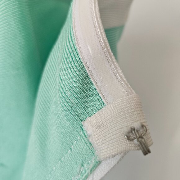 Marciano Mint Bodycon Halter (w/Strap) Mini Dress - Picture 9 of 11